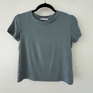 BNWOT: Zara Wool-blend Short Sleeve T-shirt